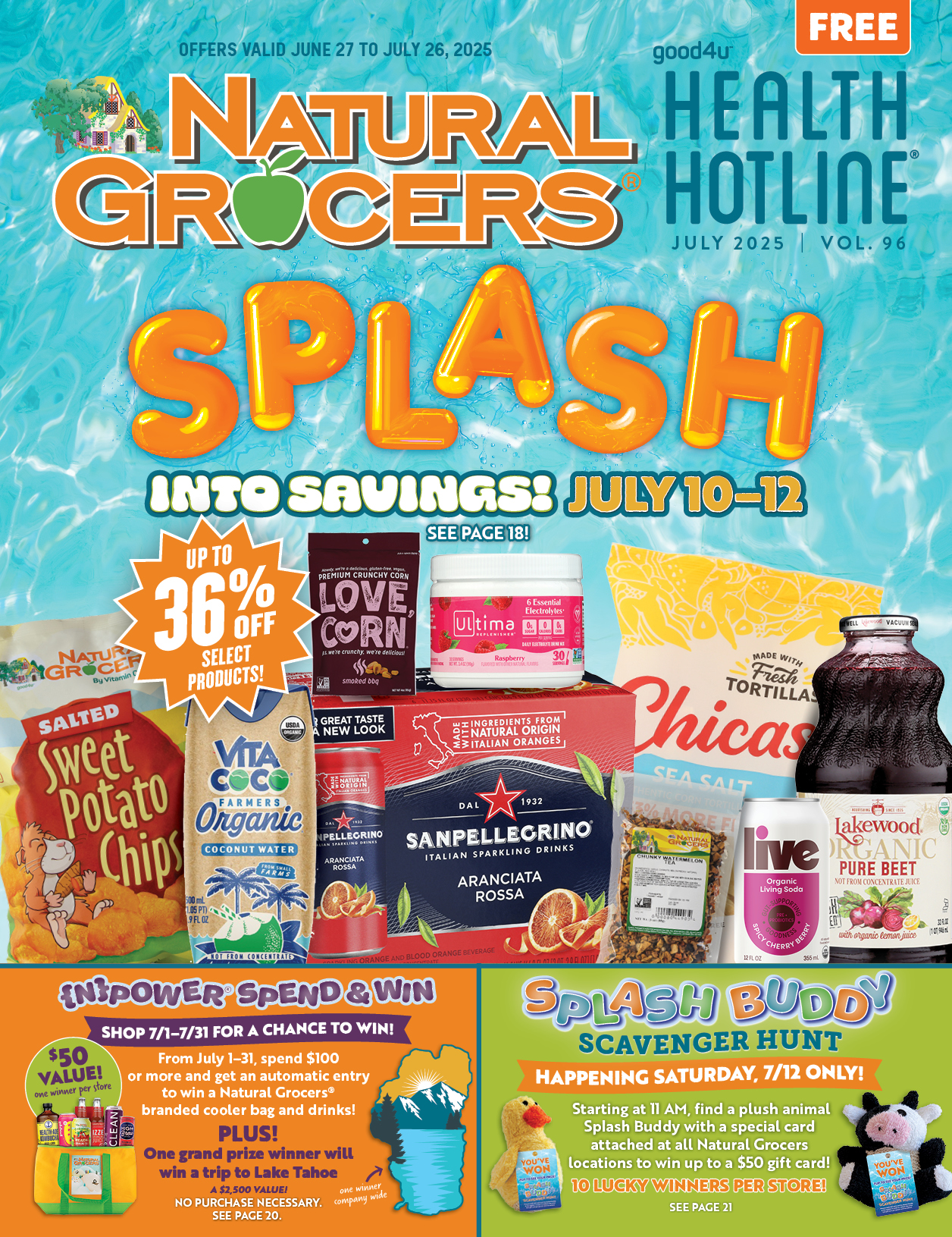 July 2025 Health Hotline® Magazine Issue 96 | Natural Grocers